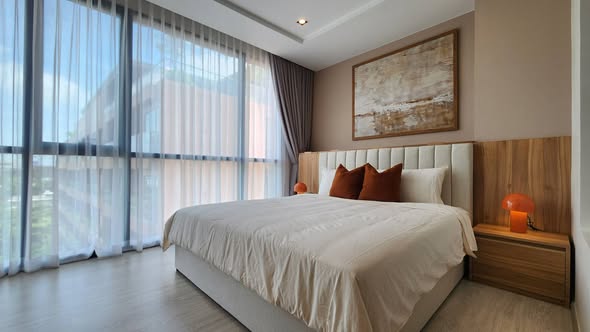bedroom of THE ROOM SUKHUMVIT 38 | เดอะรูม สุขุมวิท 38