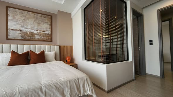 bedroom and room interior of THE ROOM SUKHUMVIT 38 | เดอะรูม สุขุมวิท 38