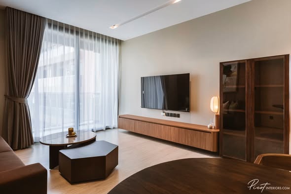 living room and bedroom of THE ROOM SUKHUMVIT 38 | เดอะรูม สุขุมวิท 38
