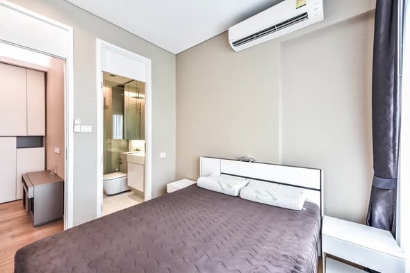 bedroom of The Saint Residences