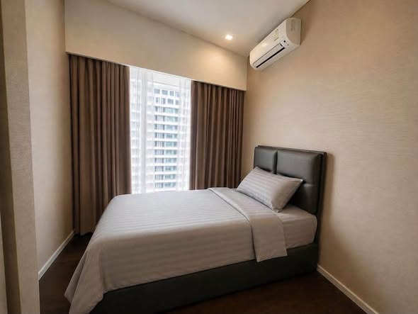 bedroom of The Saint Residences