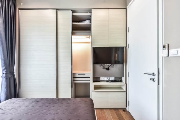 bedroom and room interior of The Saint Residences