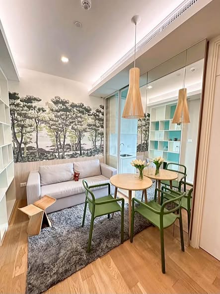 living room of The Saint Residences