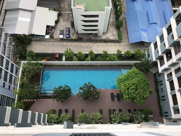pool of The Saint Residences