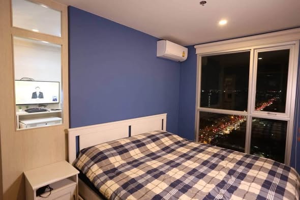 bedroom of The Selected Kaset-Ngamwongwan by LPN