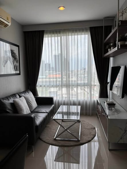 living room and bedroom of The Sky Sukhumvit