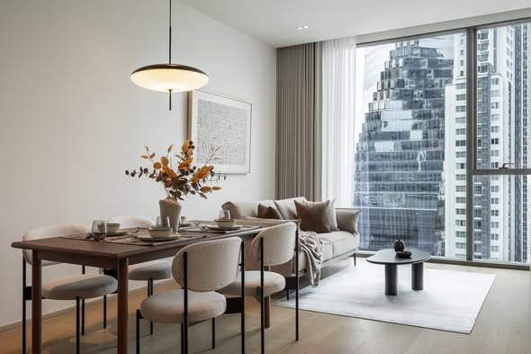 living room of The Strand Thonglor