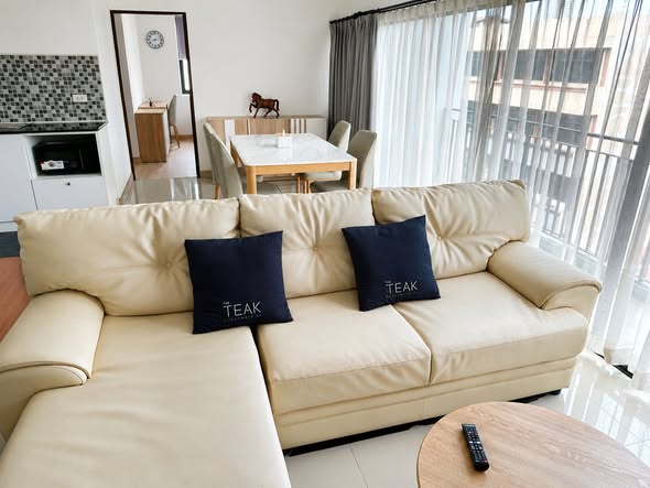 living room of The TEAK Condo Bangna-Trad