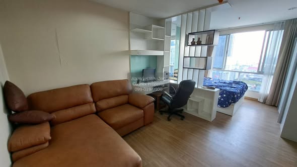 bedroom and living room of The Tree Bang Pho Station