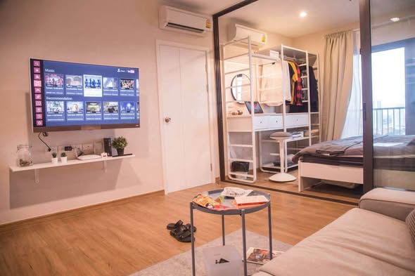 bedroom and room interior of The Tree Rio Bang-Aor Station
