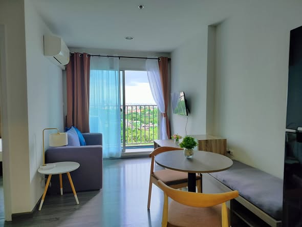 bedroom of The Trust Condo @BTS Erawan