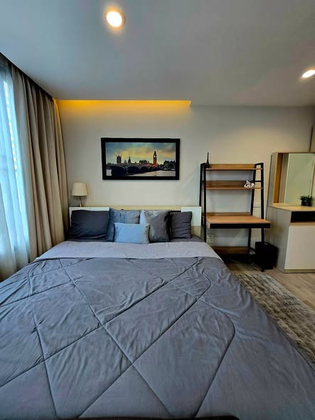 bedroom of TRAMS Condominium