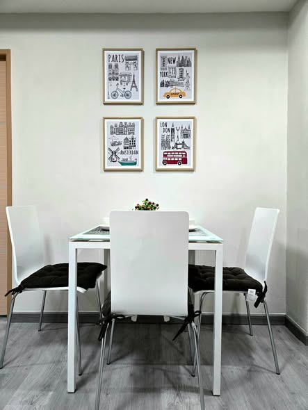 room interior of TRAMS Condominium