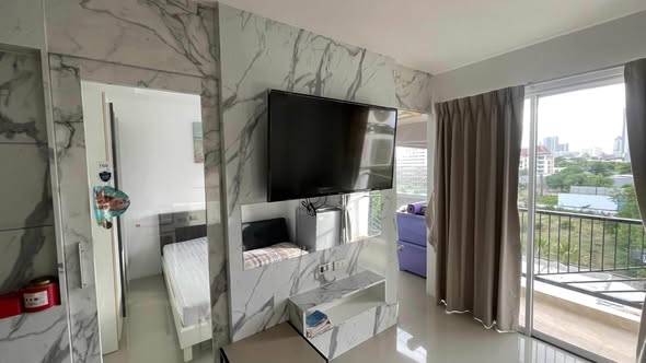 bedroom of Triogems condo