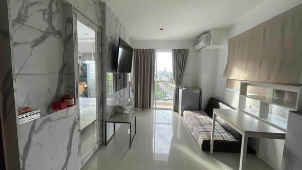 bedroom of Triogems condo