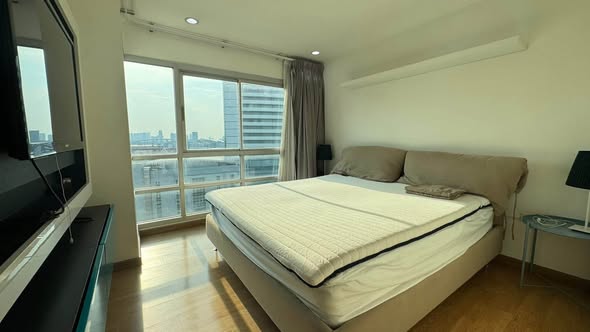 bedroom of U-Delight Jatujak Station condo.