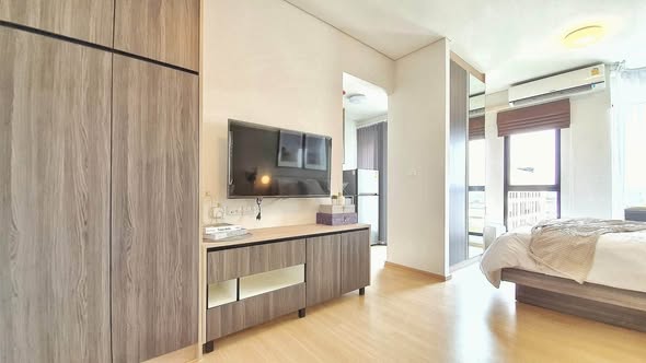 bedroom and room interior of Unio Sukhumvit 72 Phase 2 Building A