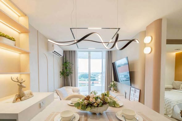 bedroom of Vieng Ping Condominium