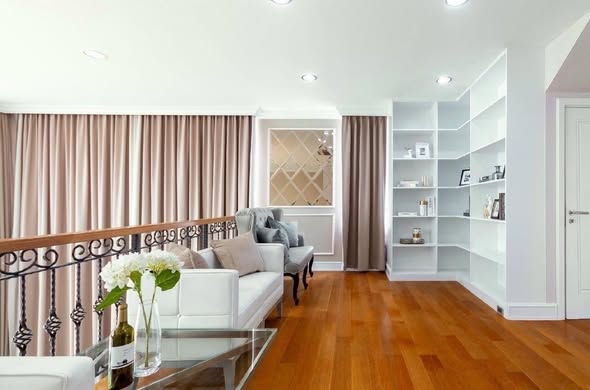 living room and room interior of Villa 49 Housing