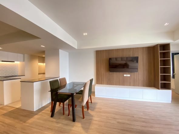 room interior and kitchen of Villa Bajaj