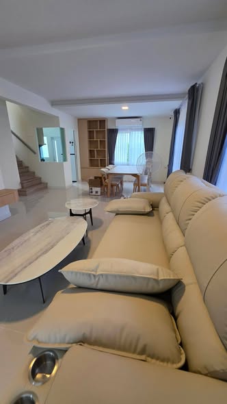 bedroom and living room of Villaggio 3 Srinakarin-Bangna