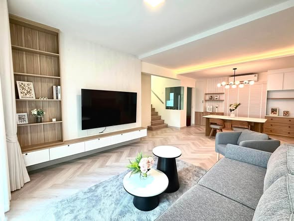 living room of Villaggio 3 Srinakarin-Bangna