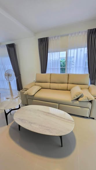 living room and room interior of Villaggio 3 Srinakarin-Bangna