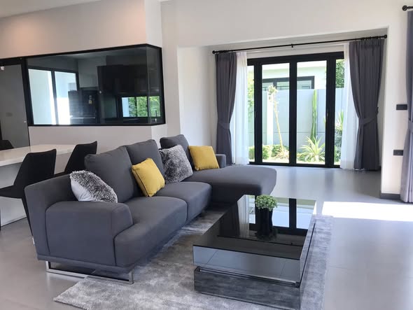 living room and room interior of VIVE บางนา กม.7 | วิเว่ บางนา กม.7