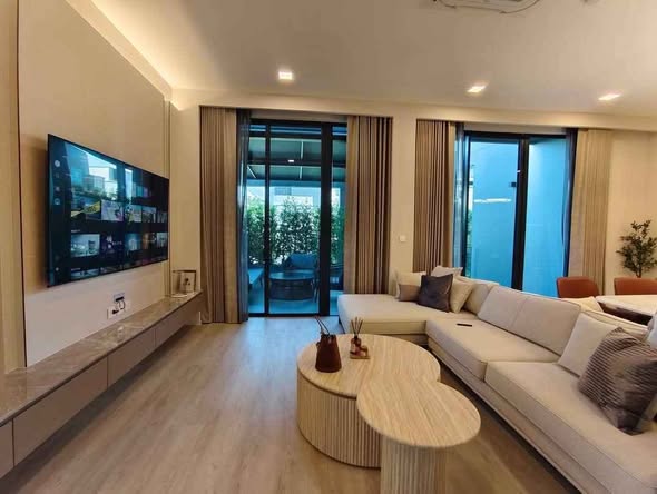 bedroom and living room of VIVE Bangna
