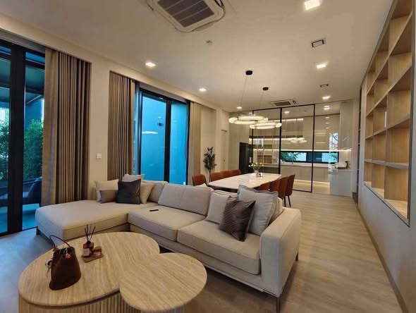 living room and bedroom and room interior of VIVE Bangna