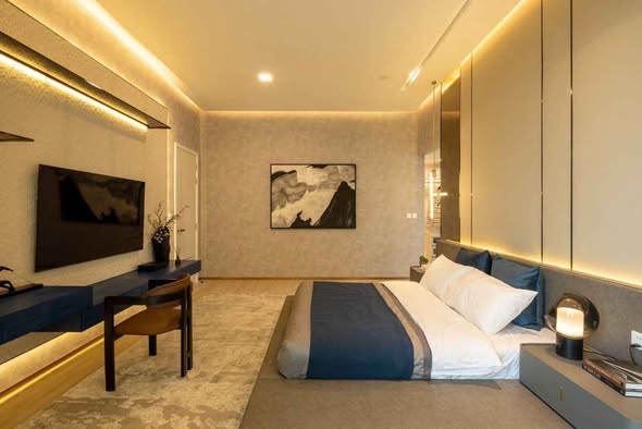 bedroom of VIVE กรุงเทพกรีฑา