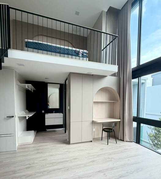 bedroom and room interior of VIVE กรุงเทพกรีฑา