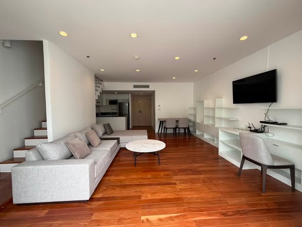 living room and room interior of Watermark Chao Phraya