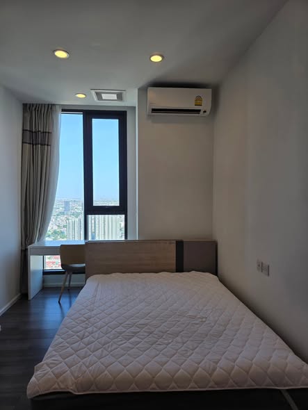 bedroom of Whizdom Essence Sukhumvit วิสซ์ดอม เอสเซ้นส์ สุขุมวิท
