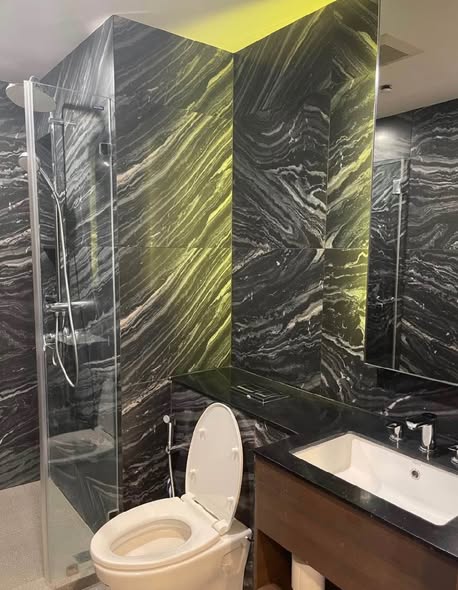 bathroom of Whizdom Inspire Sukhumvit วิสซ์ดอม อินสปาย สุขุมวิท