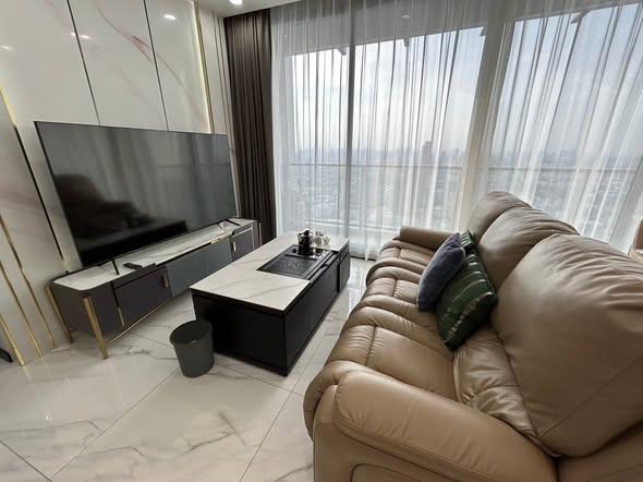 living room of Whizdom Inspire Sukhumvit วิสซ์ดอม อินสปาย สุขุมวิท