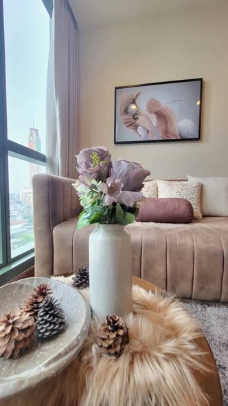 living room of WISH Signature Midtown Siam (วิช ซิกเนเจอร์ มิดทาวน์ สยาม)