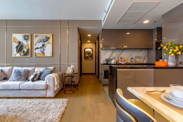 living room of Wyndham Garden Bangkok Sukhumvit 42