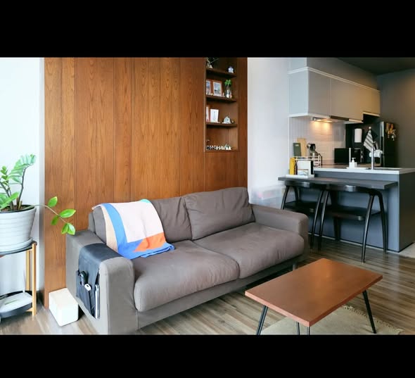 living room of WYNE by Sansiri