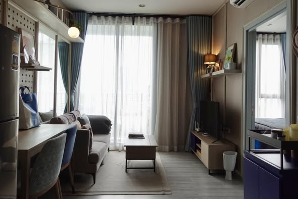 living room and bedroom of XT Ekkamai