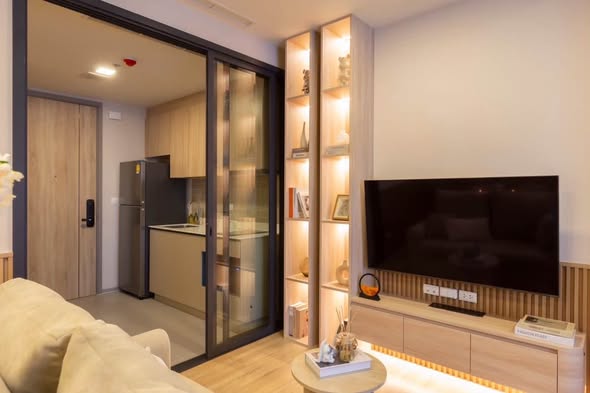 bedroom and living room and room interior of XT Phayathai