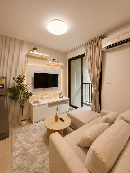 living room and bedroom of ZCAPE 3 CONDOMINIUM