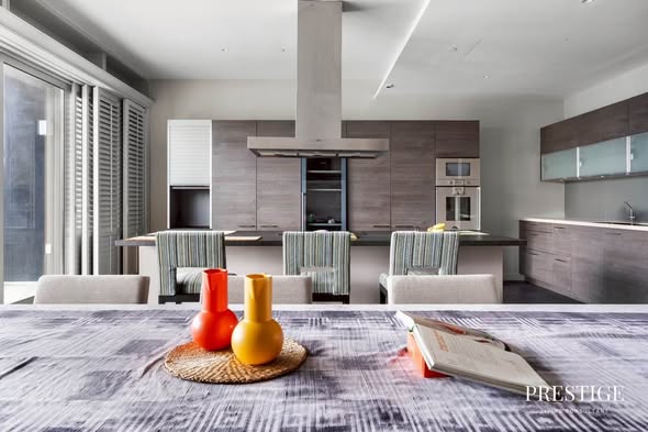 living room and kitchen of 185 Rajadamri