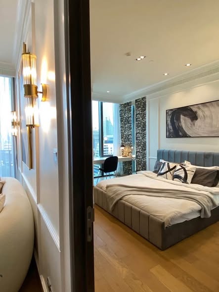 bedroom and room interior of 19 At Chidlom