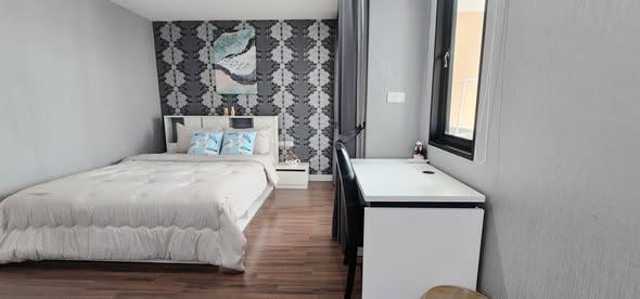 bedroom of คอนโด ปันนา โอเอซิส เรสซิเด้นซ์ 2
