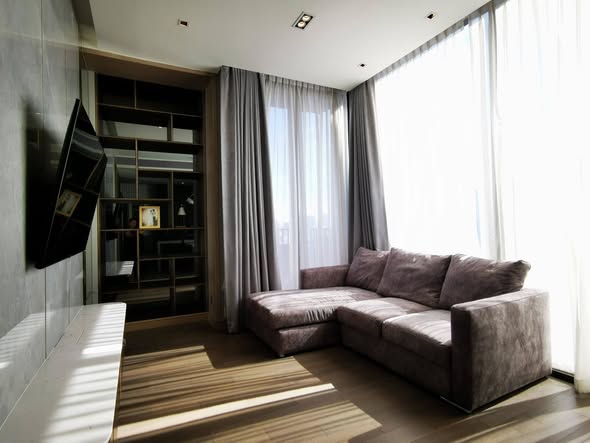 living room and bedroom and room interior of 28 Chidlom