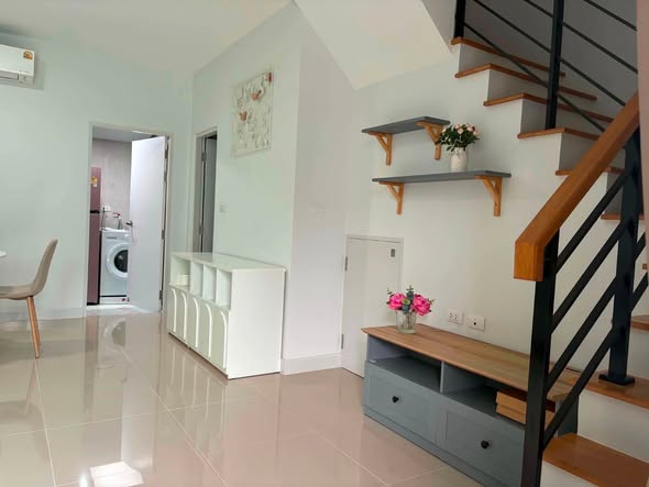 living room of พลีโน่ สุขุมวิท-บางนา 3 Pleno Sukhumvit-Bangna 3