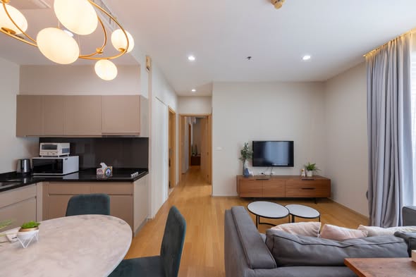living room of 39 by Sansiri