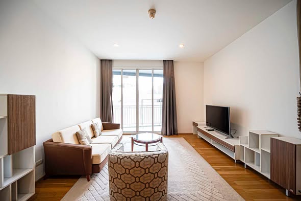living room and room interior of 39 by Sansiri
