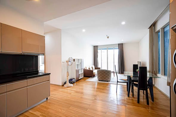 living room and room interior of 39 by Sansiri